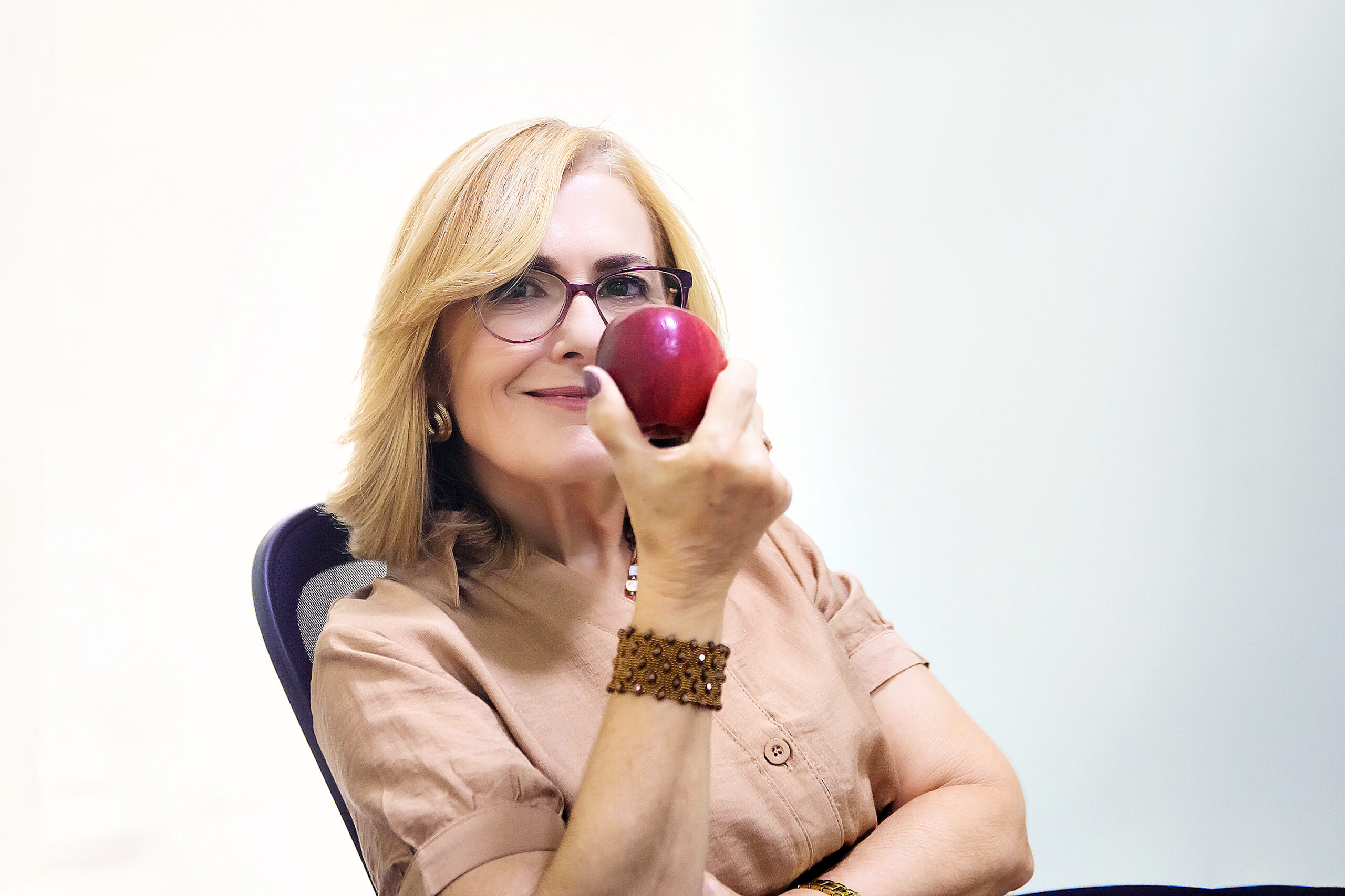 Nutricionista Miriam Latif em atendimento clínico em Americana SP